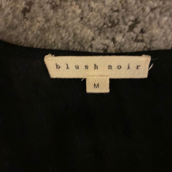 Black peplum top - Picture 2 of 2